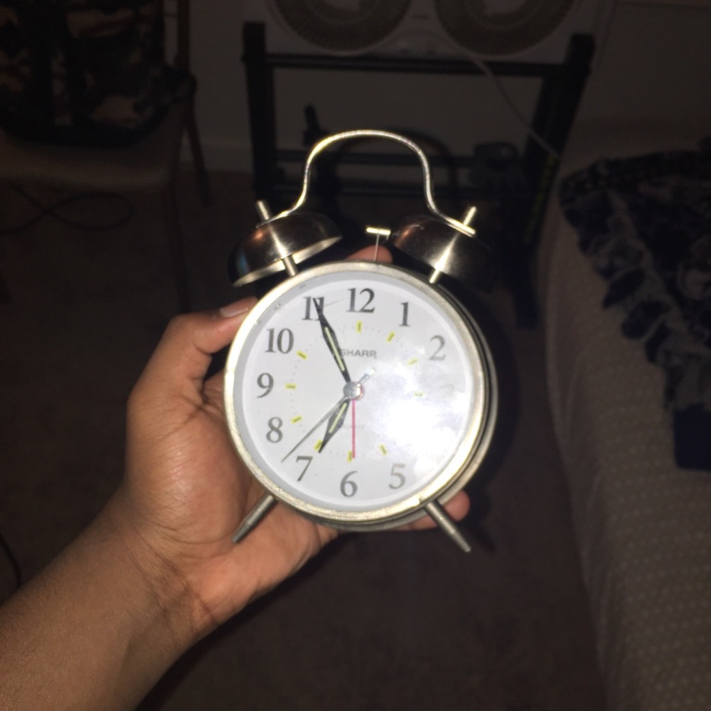 Old school alarm clock